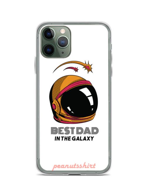 BEST DAD IN GALAXY FATHERS DAY iPhone Case