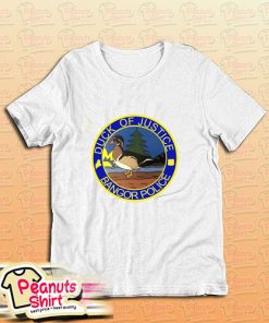 Duck Of Justice Bangor Police T-Shirt